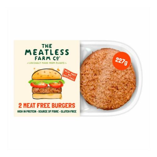 The Meatless Farm 2 Meat Free Burgers 227G