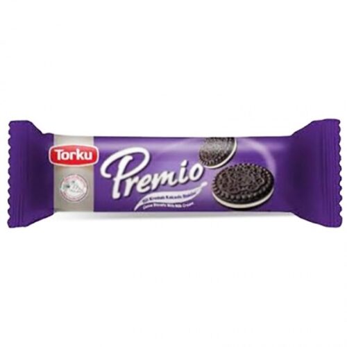 Torku Premio Cocoa Biscuit With Milk Cream 86g