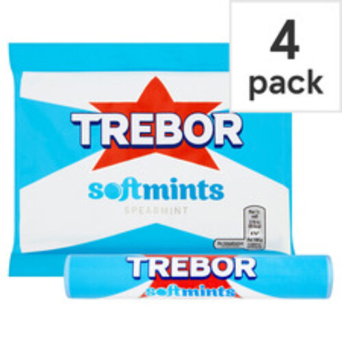 Trebor Softmints Spearmint Mints 4 Pack 179G
