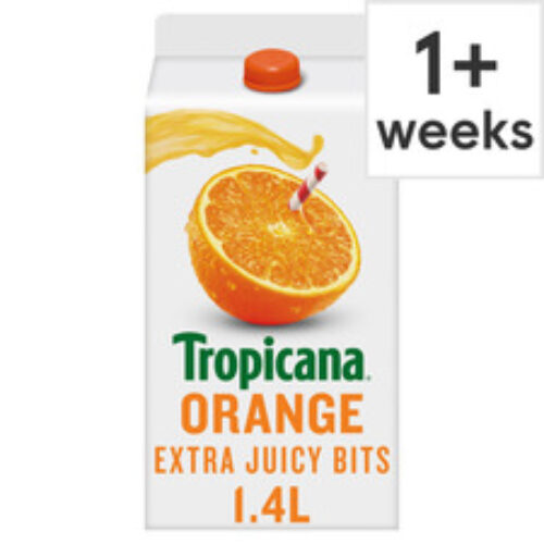 Tropicana Extra Juicy Bits Orange Juice 1.4L