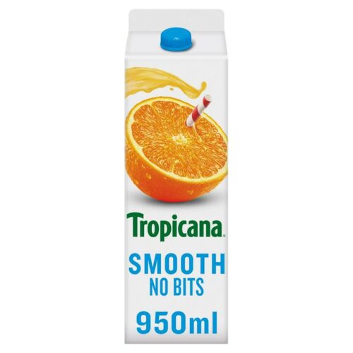 Tropicana Orange Juice Smooth 950Ml