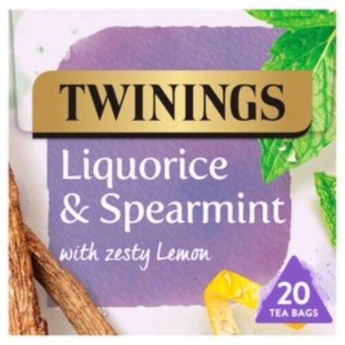 Twinings Liquorice & Spearmint 20 Teabags 40G