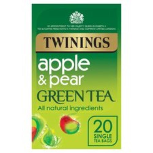 Twinings Pear & Apple Green Tea Tea Bags 20S 40G