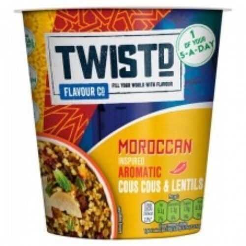 Twistd Moroccan Inspired Couscous Snack Pot 70G