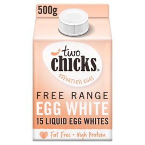 Two Chicks Free Range Liquid Egg White 500Ml