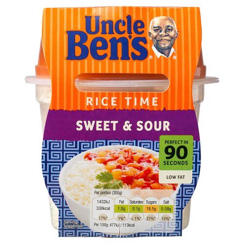 Uncle Bens Rice Time Sweet & Sour 300G