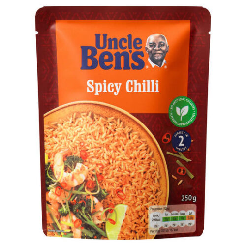 Uncle Bens Special Microwave Spicy Chilli Rice 250G