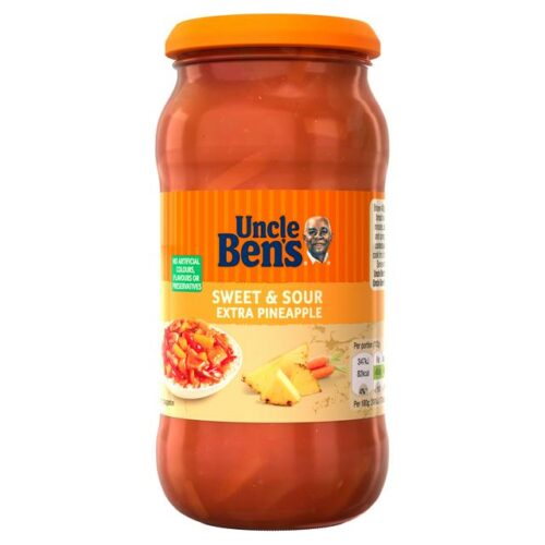 Uncle Bens Sweet & Sour Extra Pine Sauce 450G