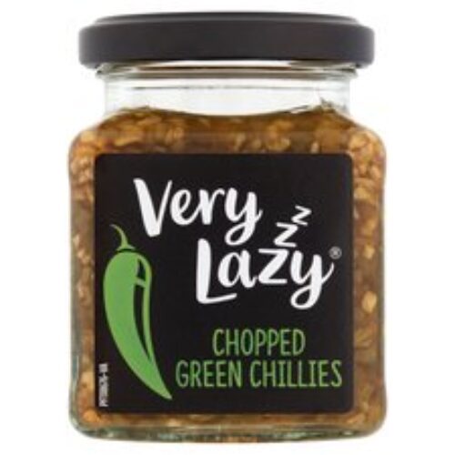 Very Lazy Chopped Green Chillies 190G