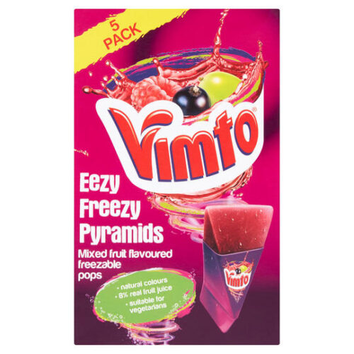 Vimto Pyramid Freezy Pops 5 X 62Ml