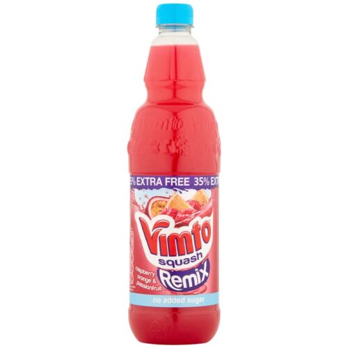 Vimto Remix Orange Raspberry Pasn/ Fruit Squash 1L