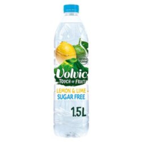 Volvic Touch Of Fruit Lemon & Lime Sugar Free 1.5Ltr