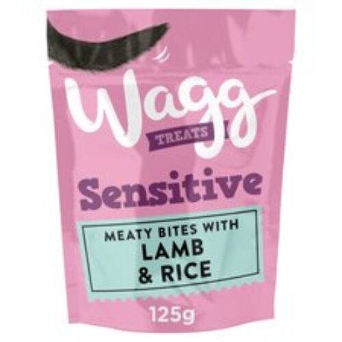 Wagg Sensitive Treats Lamb & Rice 125G