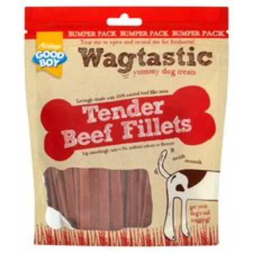 Wagtastic Treat Beef Fillets 320G