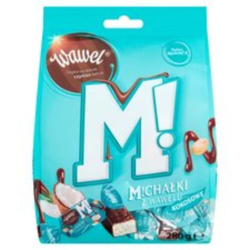 Wawel Michalki Chocolate Plus Coconut Candies 280G