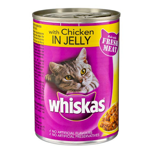 Whiskas Chicken In Jelly 390G