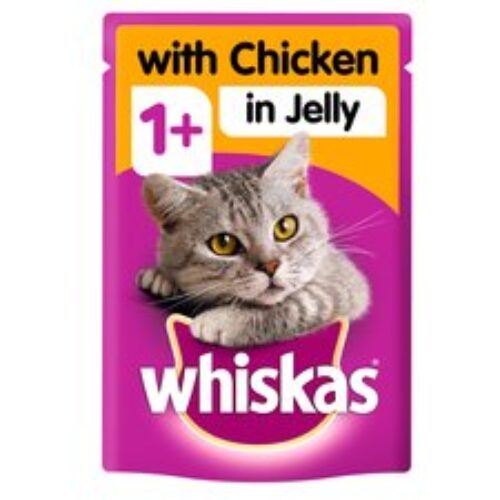Whiskas Pouch Chicken In Jelly 100G