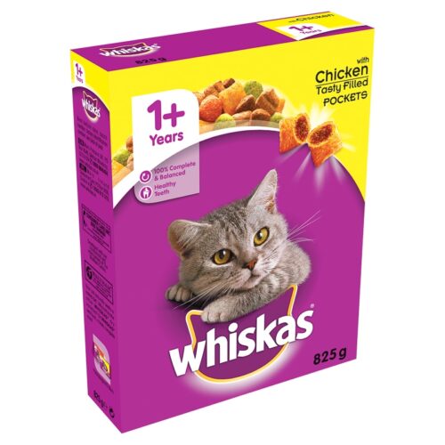 Whiskas With Chicken 825G