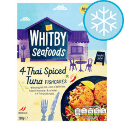 Whitby Seafoods Thai Spiced Tuna Fishcake 4 Pack 280G