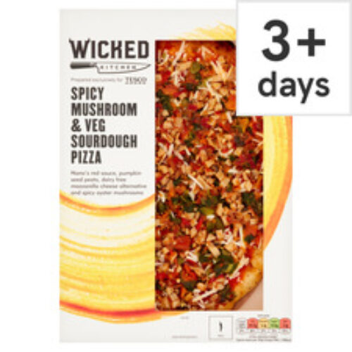 Wicked Kitchen Spicy Mushroom & Vegetable Pizza 282G