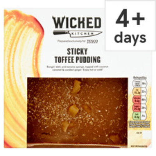 Wicked Kitchen Sticky Toffee Pudding 408G