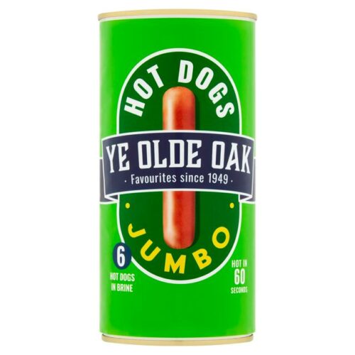 Ye Olde Oak Premium Jumbo Hot Dogs 560G