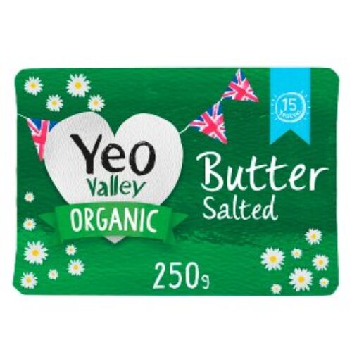 Yeo Valley Organic Block Butter 250G