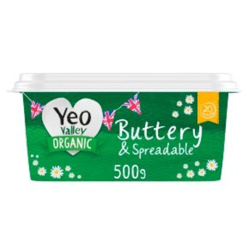 Yeo Valley Organic Spreadable Butter 500G