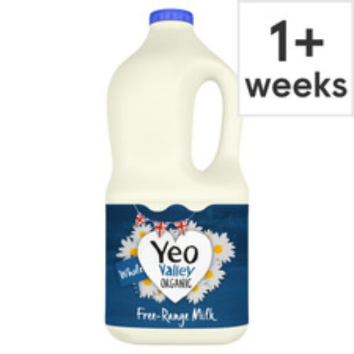 Yeo Valley Organic Whole Milk 2 Litre