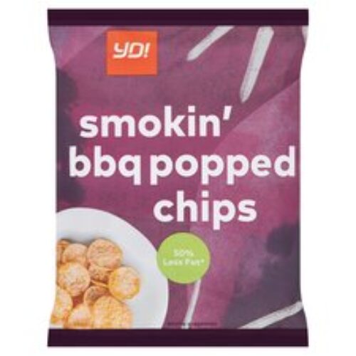 Yo! Smokin’ Bbq Popped Chips 60 G