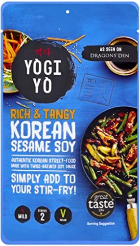 Yogiyo Korean Sesame Soy Stir Fry Sauce 100G