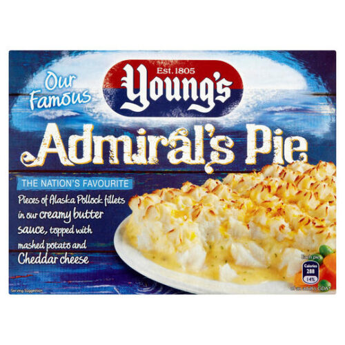 Youngs Admirals Pie 300G